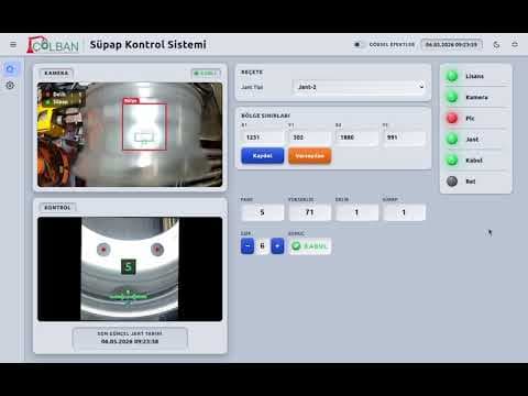 YÖRÜNGE Vision-AI wheel rim valve position inspection system